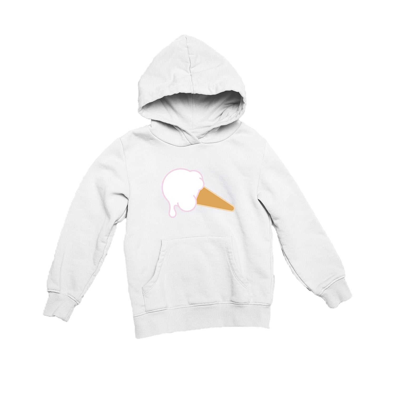 White Cone Hoodie